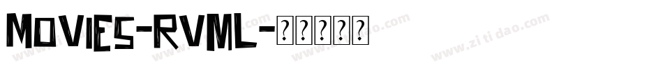 Movies-Rvml字体转换