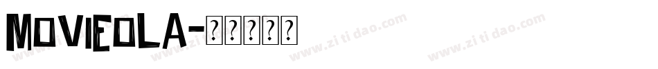 movieola字体转换