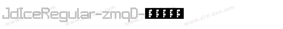 JdIceRegular-zmqD字体转换
