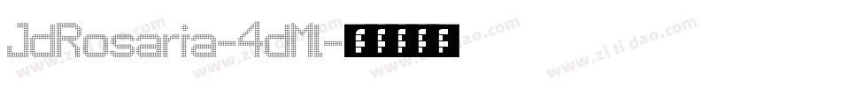 JdRosaria-4dMl字体转换