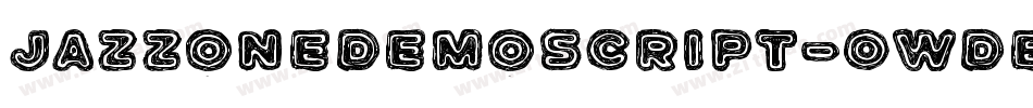 JazzOneDemoScript-0WdeX字体转换