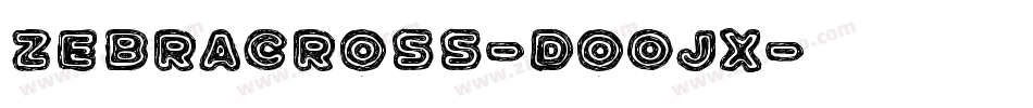 ZebraCross-DO0jx字体转换