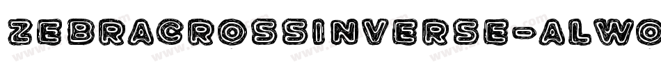 ZebraCrossInverse-ALwOD字体转换