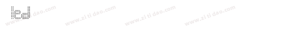 做led字体字体转换