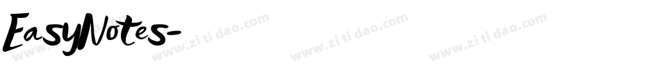 EasyNotes字体转换