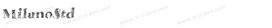 MilanoStd字体转换