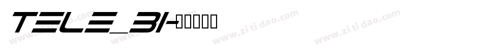 Tele_bi字体转换
