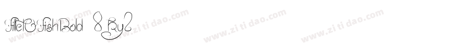 FilletOFishBold-8Ky2字体转换