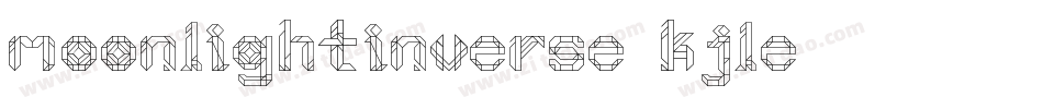 MoonlightInverse-Kjle字体转换