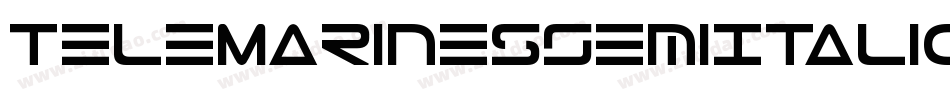 TeleMarinesSemiItalic-0eM9字体转换 TeleMarinesSemiItalic-0eM9字体转换