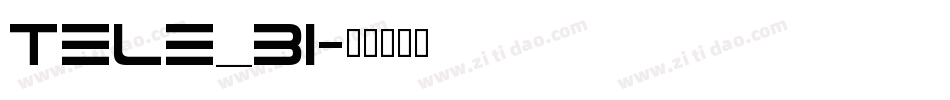 Tele_bi字体转换
