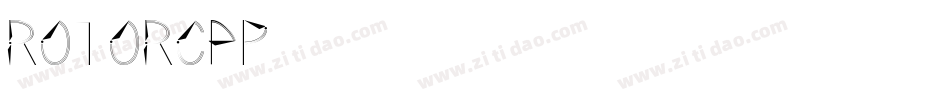 ROTORcap字体转换