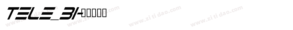 Tele_bi字体转换