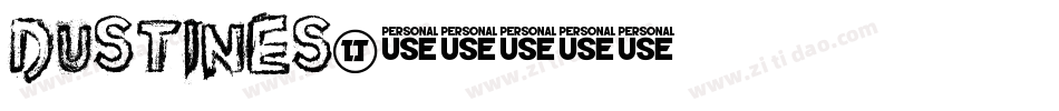 DUSTINES字体转换