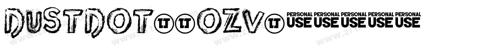 Dustdot-7OZV字体转换