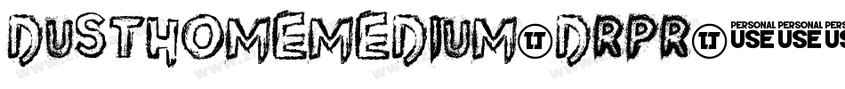 DusthomeMedium-drpR字体转换