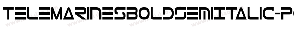 TeleMarinesBoldSemiItalic-Pg6m字体转换 TeleMarinesBoldSemiItalic-Pg6m字体转换
