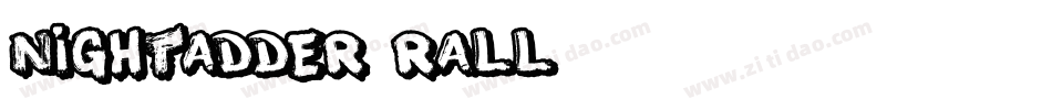 NightAdder-rALL字体转换