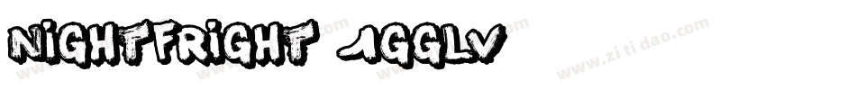 NightFright-1GGlv字体转换