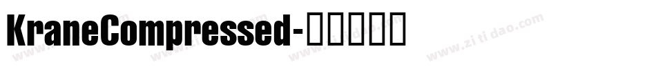 KraneCompressed字体转换