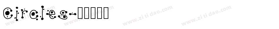 Circles字体转换