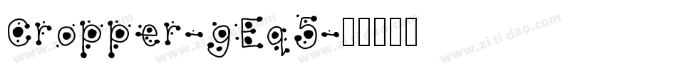 Cropper-gEq5字体转换