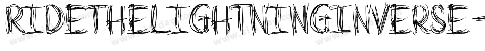 RideTheLightningInverse-6YYGo字体转换