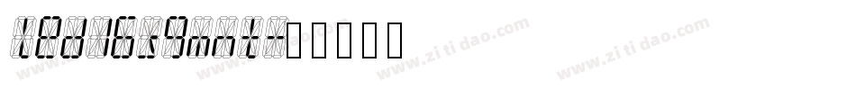 led16sgmnt字体转换