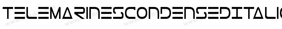TeleMarinesCondensedItalic-XO69字体转换 TeleMarinesCondensedItalic-XO69字体转换
