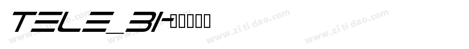 Tele_bi字体转换