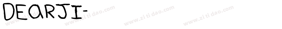DEARJI字体转换