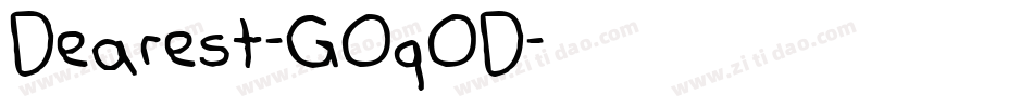 Dearest-GOqOD字体转换