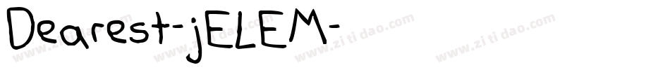 Dearest-jELEM字体转换