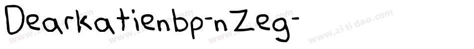 Dearkatienbp-nZeg字体转换