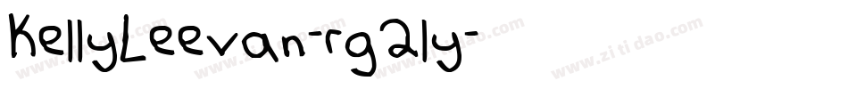 KellyLeevan-rg2ly字体转换