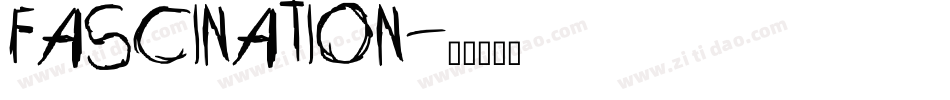 Fascination字体转换