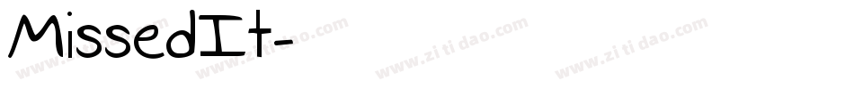 MissedIt字体转换