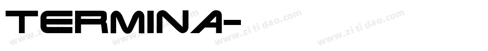 termina字体转换