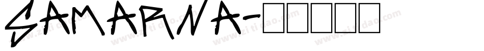 SAMARNA字体转换