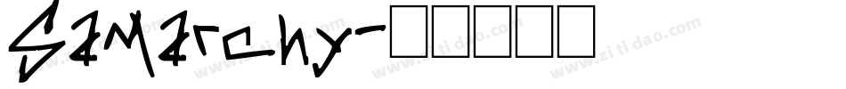 Samarchy字体转换