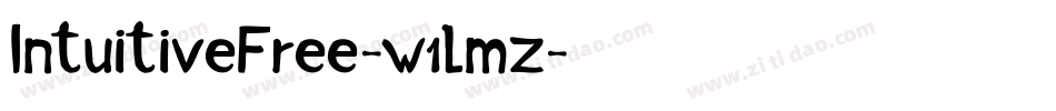 IntuitiveFree-w1lmz字体转换