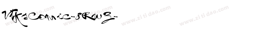 VtksComic-8RwZ字体转换