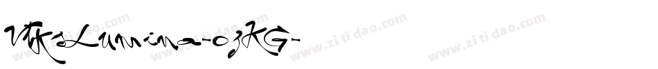 VtksLumina-0zKG字体转换