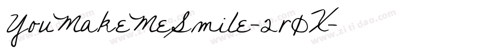 YouMakeMeSmile-2r0X字体转换