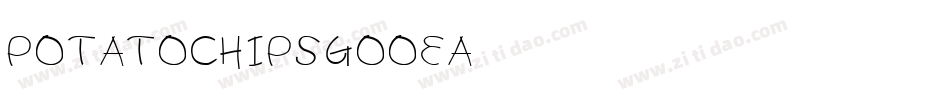 PotatoChips-GOOEA字体转换