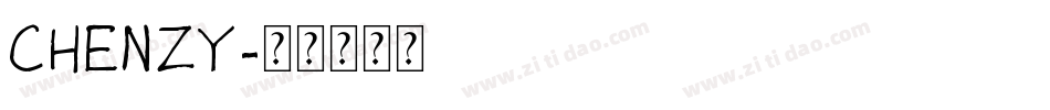 CHENZY字体转换