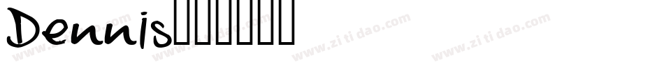 Dennis字体转换