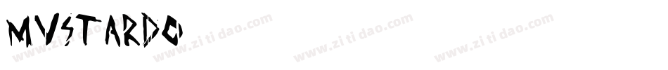 Mustardo字体转换