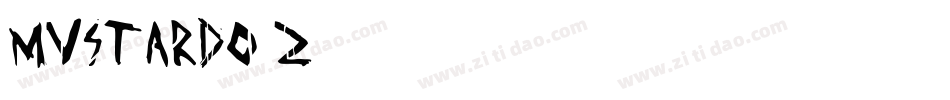 mustardo-2字体转换