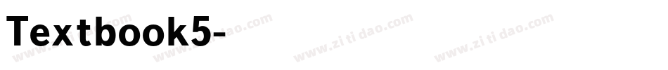 Textbook5字体转换